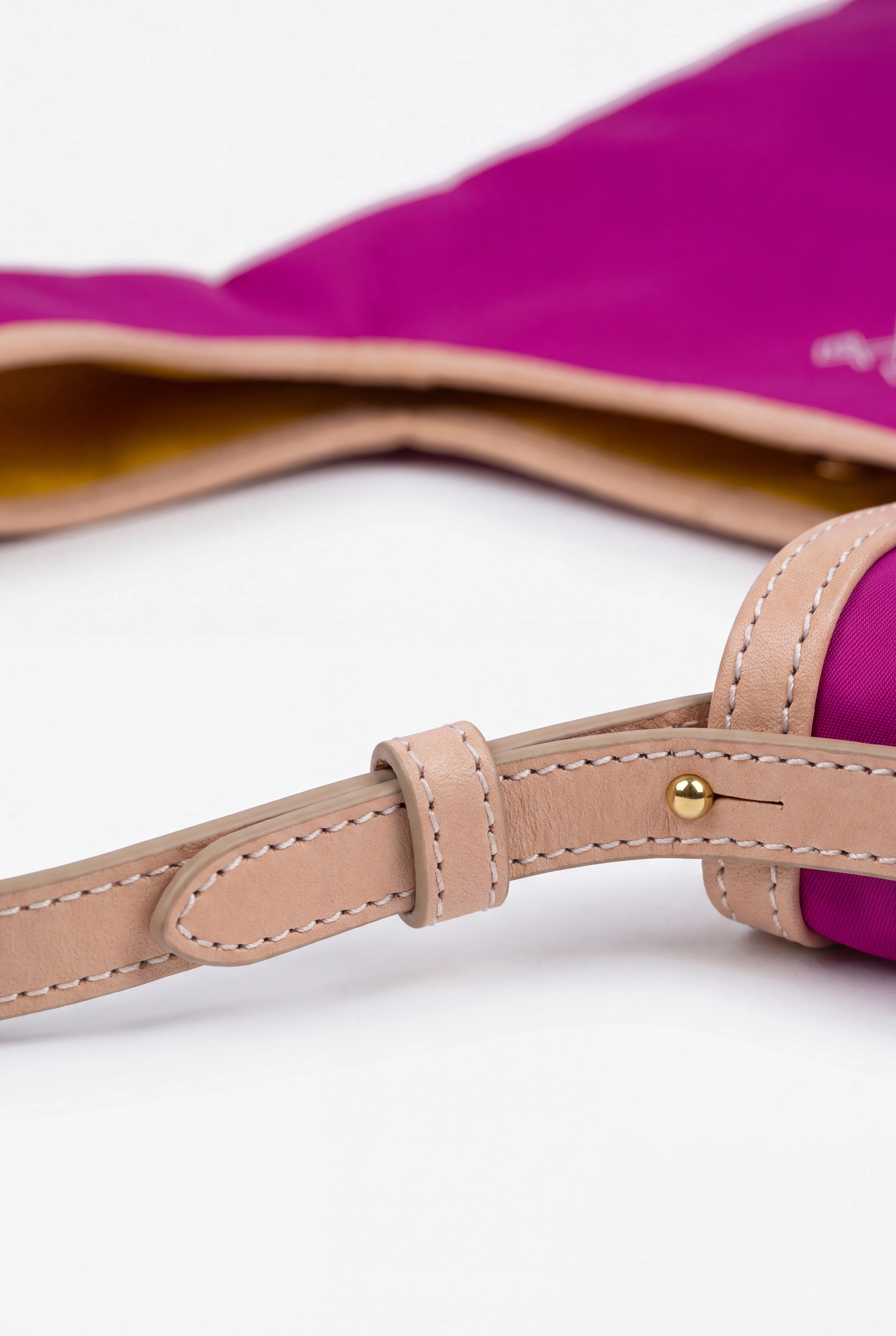 Bolso Tela Capote / Piel - Image 4