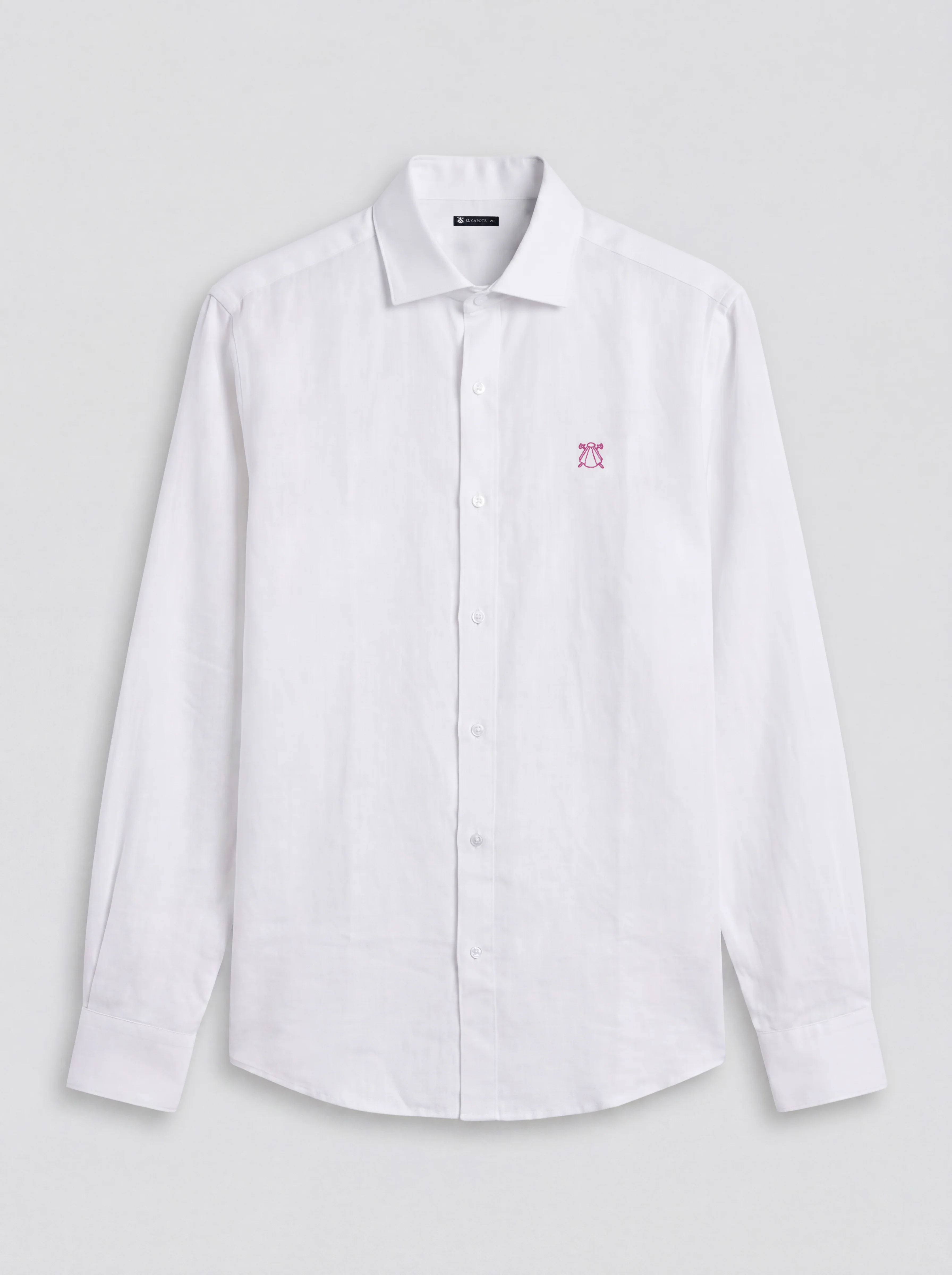 Camisa Blanca Lino Hombre - Image 5