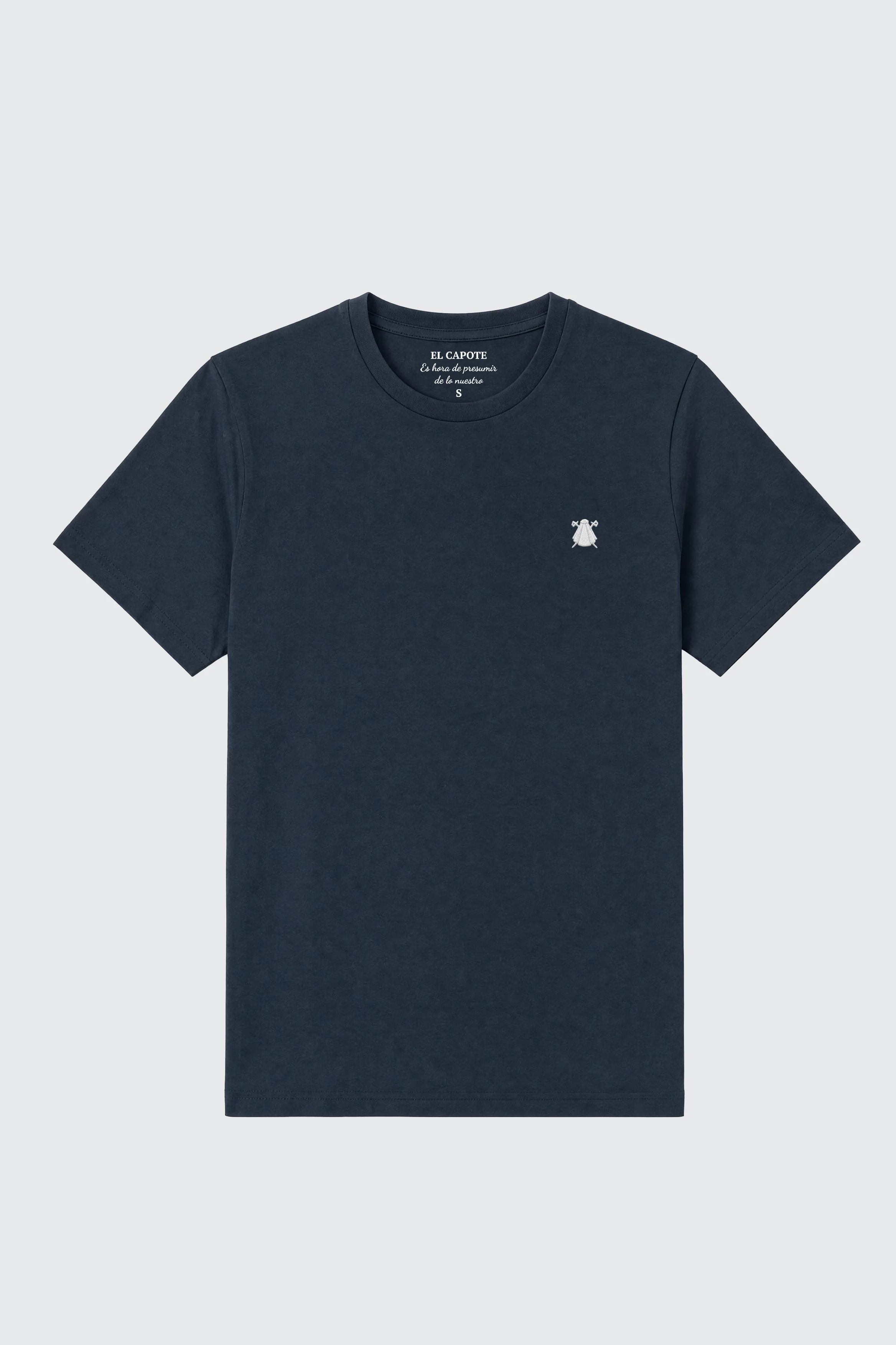 Camiseta Básica Azul Hombre - Image 3