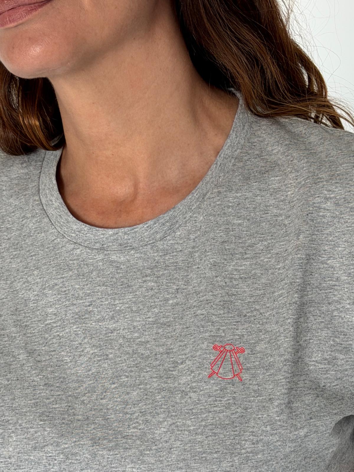 Camiseta Gris Personalizable Torero Espaldas Color Mujer - Image 2