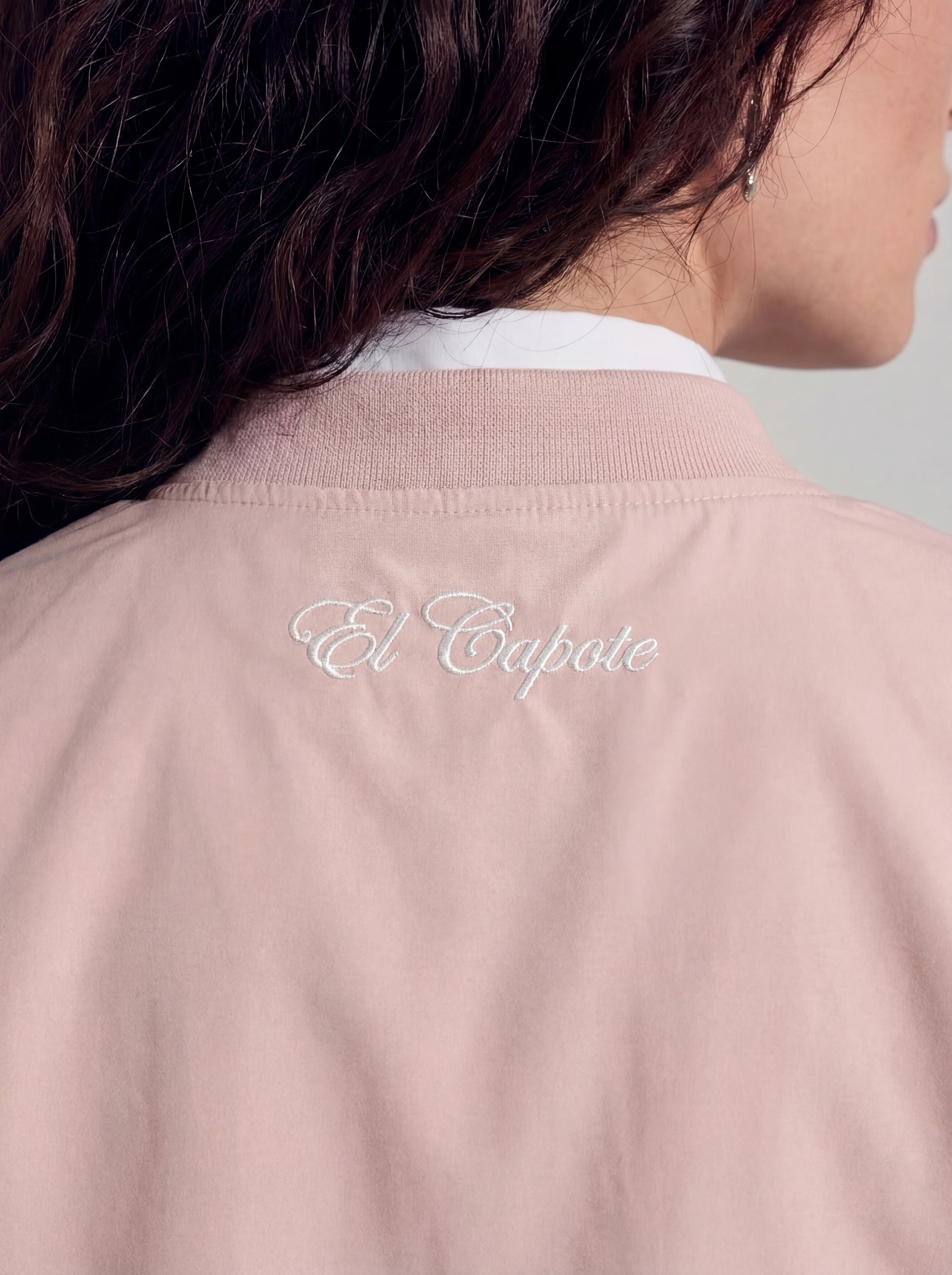 Cazadora Bomber Rosa Mujer - Image 6