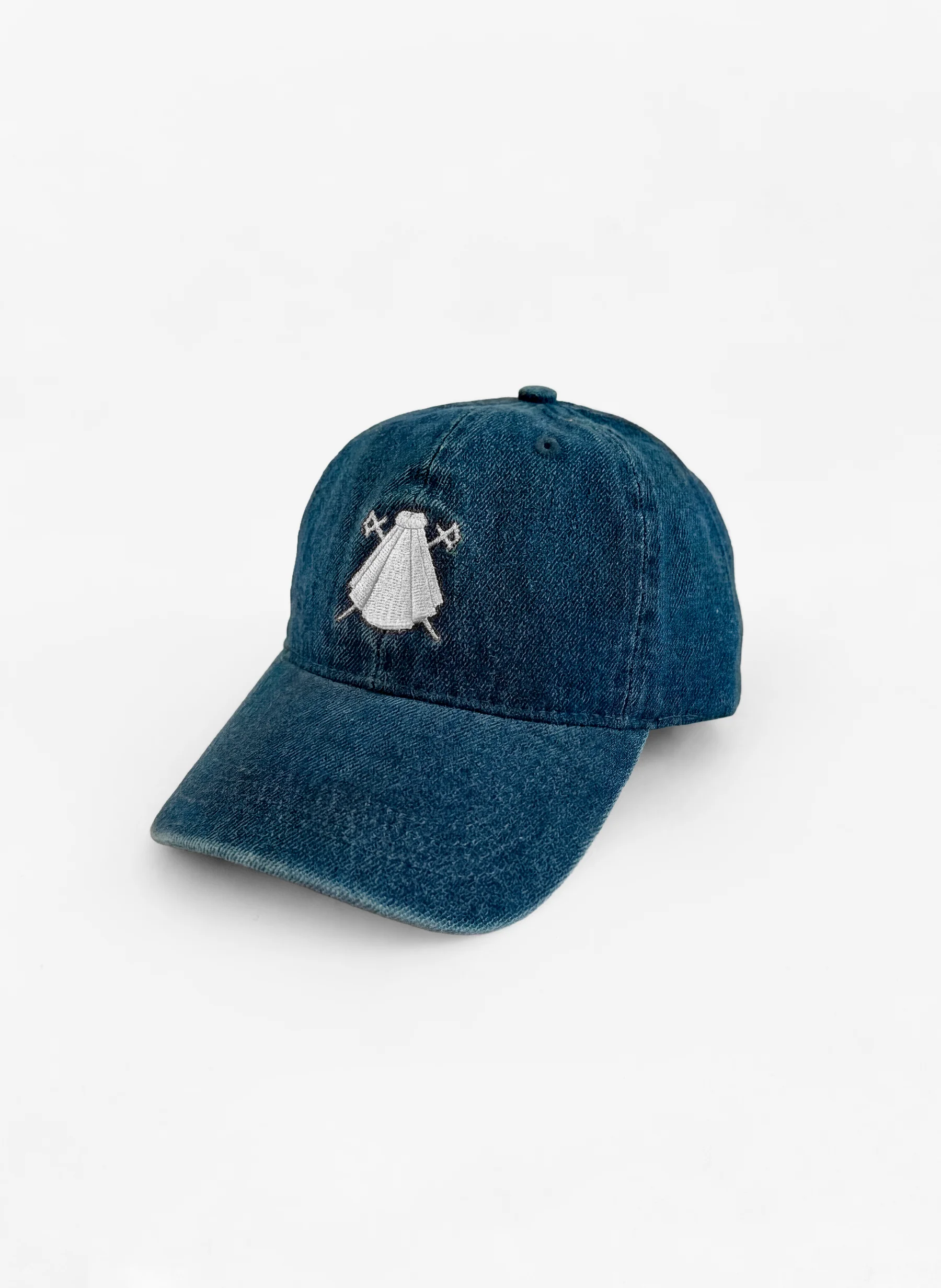 Gorra Azul Denim Efecto Desgastado - Image 2