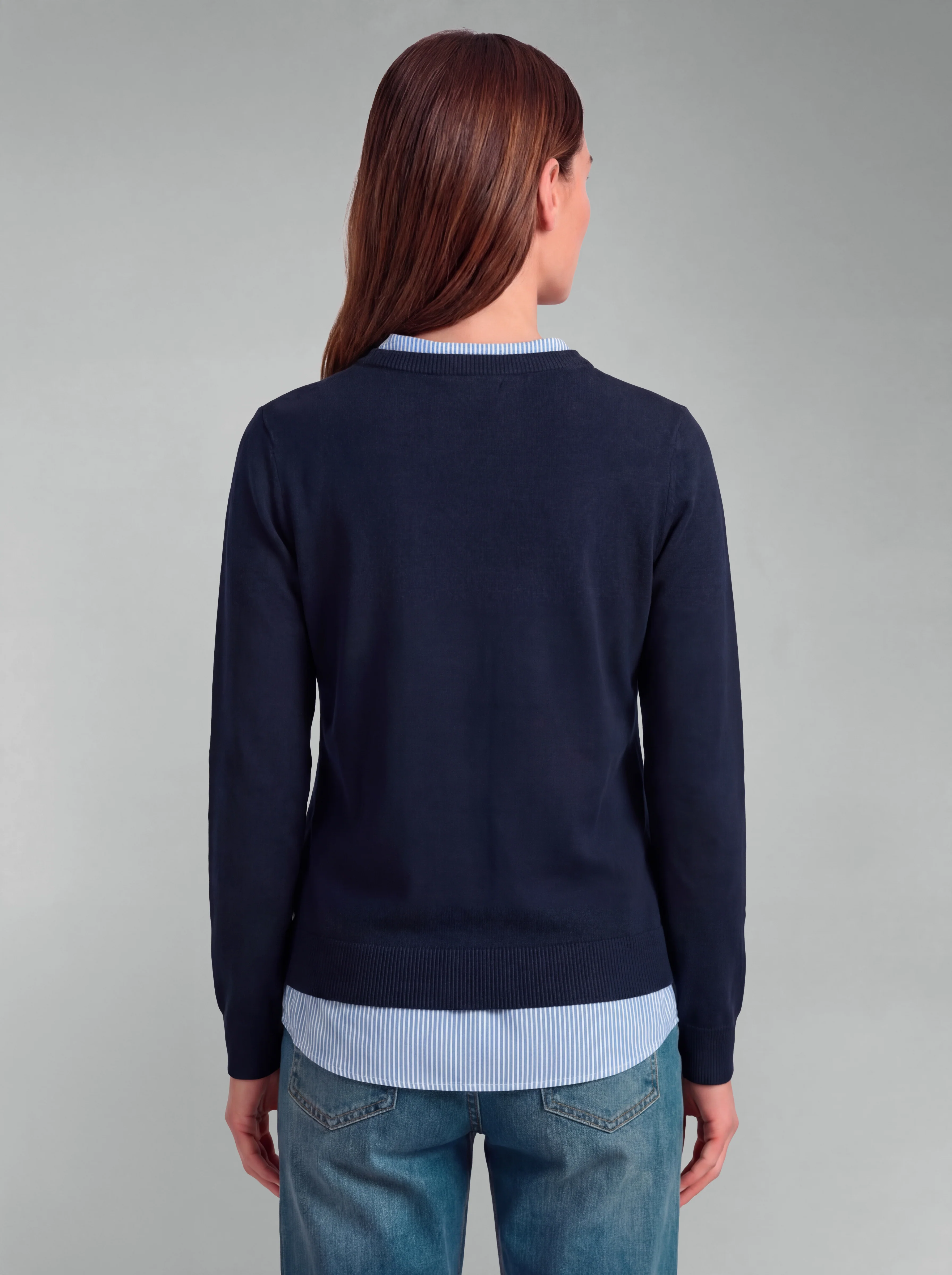 Jersey Camisero Azul Mujer - Image 4