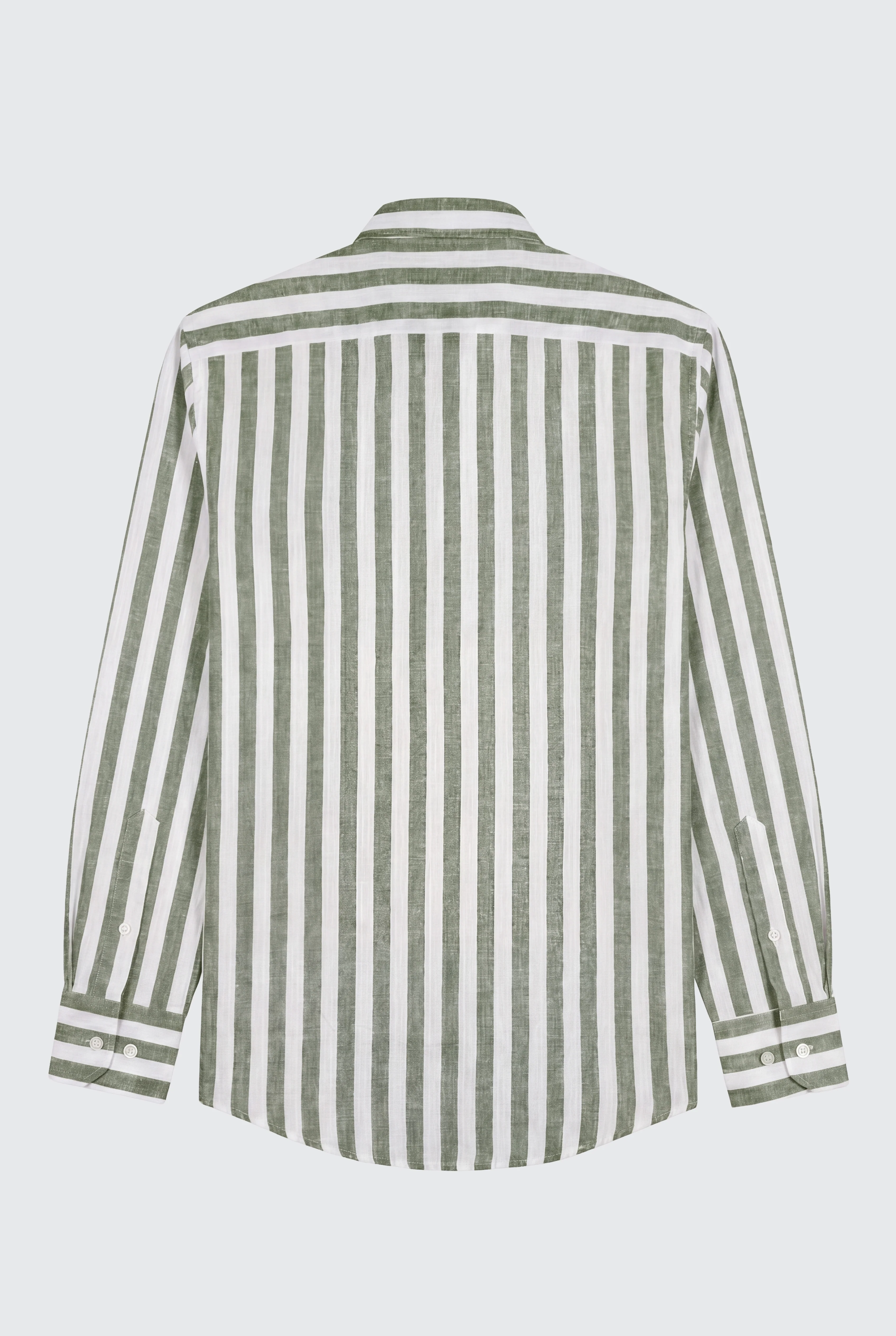 Polera Raya Ancha Kaki Lino Hombre - Image 7