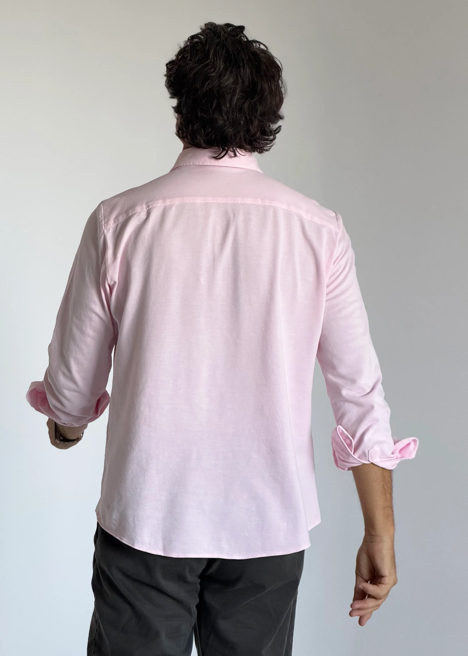 Polera Rosa Piqué Hombre - Image 3