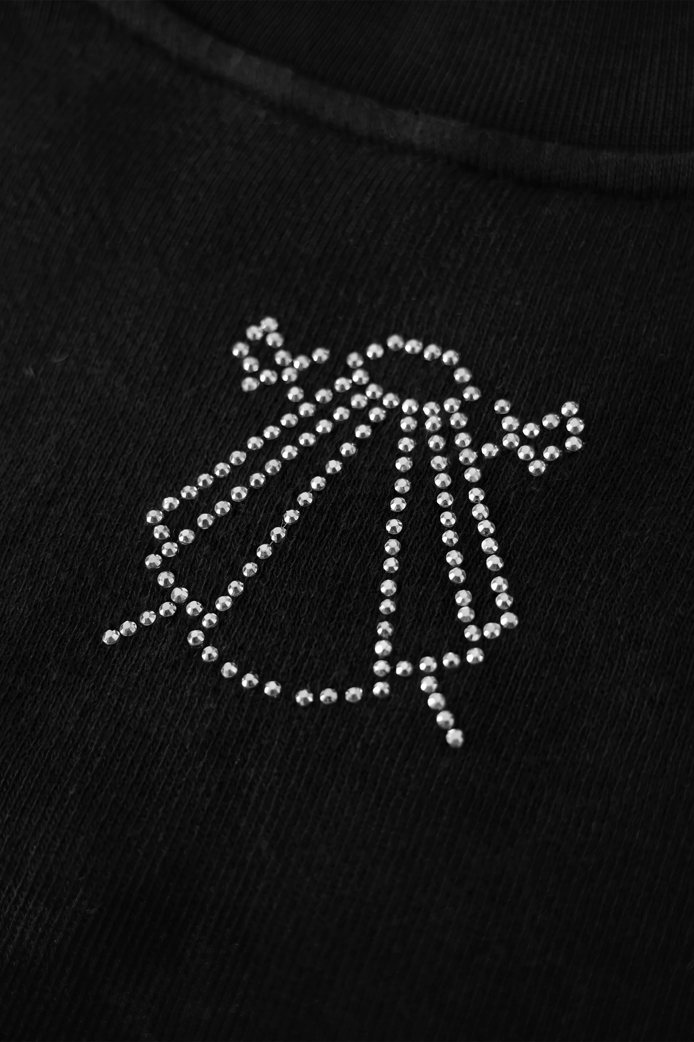 Sudadera Negra Flecos Mujer - Image 7