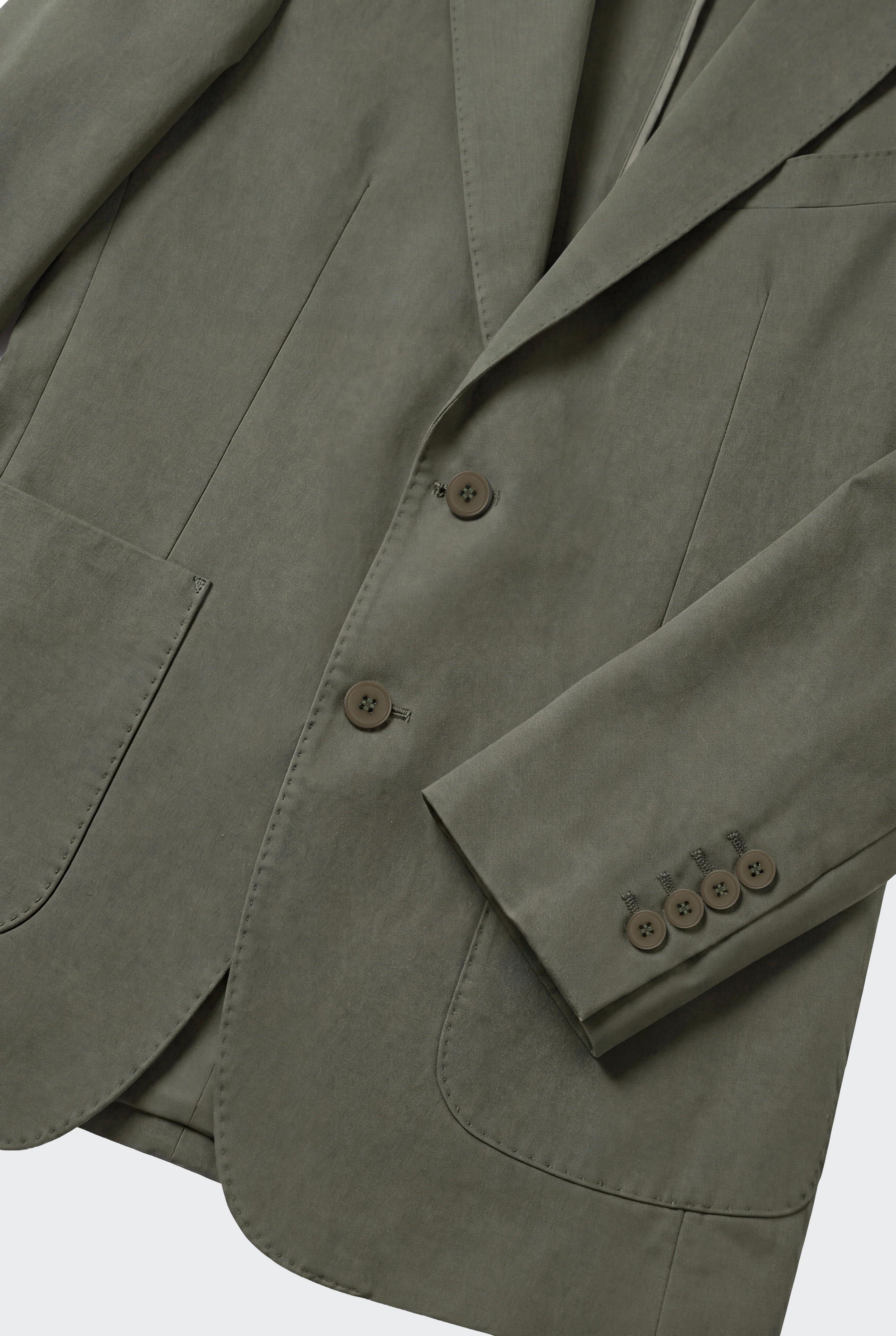 Traje Verde Kaki Técnico Elástico Hombre - Image 4